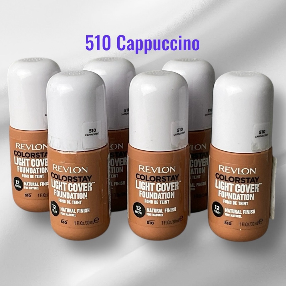 Revlon Colorstay Light Coverage Foundation Long Wear Makeup 510 Cappuccino